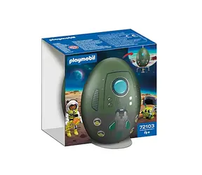 Playmobil® Space 72103 Jajko do zabawy: W kosmosie / Liczba elementów: 52 / od 4 lat