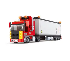 BLOXO 259959 Zestaw do budowania ciężarówek kompatybilnych 271 elementów / od 6 lat