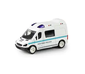 Rappa 250918 Metalowy samochód Policja Miejska Ostrawa 7 cm / od 3 lat