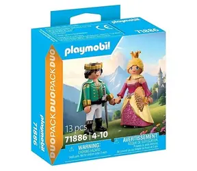 Playmobil® Duo-Pack 71886 Książę i Księżniczka / Liczba elementów: 13 / od 4 lat
