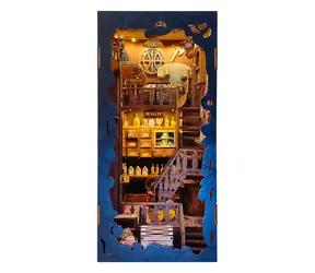 Puzzle 3D 2Kids Toys Bookend Miniaturowy Domek Magiczna Biblioteka