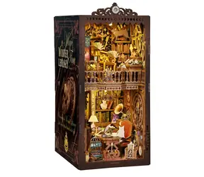 Puzzle 3D 2Kids Toys Bookend Miniaturowy Domek Mistyczna Biblioteka