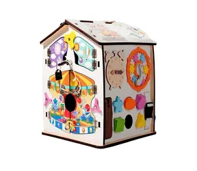 Tablica aktywności 2Kids Toys Mały domek biały