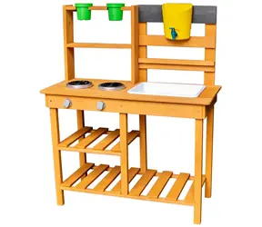 Drewniana kuchnia ogrodowa 2Kids Toys ze zlewem