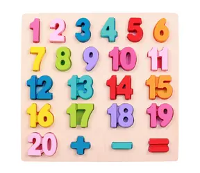 Puzzle do wstawiania 2Kids Toys z dużą tabliczką mnożenia