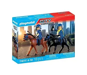 Playmobil® City Action 71877 Policja konna / Liczba elementów: 18 / od 4 lat