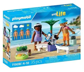 Playmobil® My Life 71908 Dzień na plaży / Liczba elementów: 35 / od 4 lat