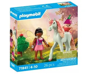 Playmobil® Magic 71841 Kolekcjonerski jednorożec Niebiańska róża z wróżką / Liczba elementów: 26 / od 4 lat