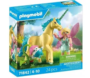 Playmobil® Magic 71842 Kolekcjonerski jednorożec słonecznik z wróżką / Liczba elementów: 24 / od 4 lat