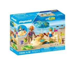 Playmobil® My Life 71906 Rodzinna zabawa na plaży / Liczba elementów: 46 / od 4 lat