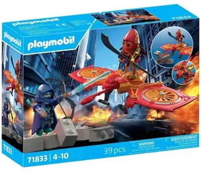 Playmobil® PLAYMO-FRIENDS 71833 Bohater z dronem kontra złowrogi Ninja / Liczba elementów: 39 / od 4 lat