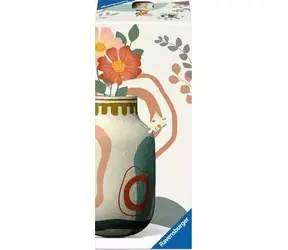 Ravensburger 120080749 Puzzle Nowoczesny wazon - Beżowa abstrakcja / 162 elementy / od 10 lat 