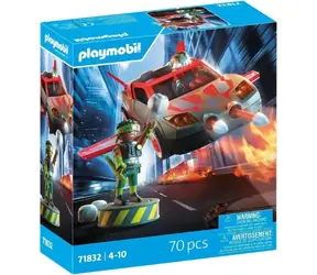 Playmobil® PLAYMO-FRIENDS 71832 Bohater z pojazdem wielofunkcyjnym / Liczba elementów: 70 / od 4 lat