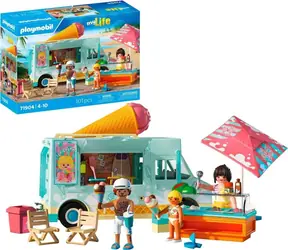 Playmobil® My Life 71904 Wóz z lodami i sklepem surfingowym / Liczba elementów: 101 / od 4 lat