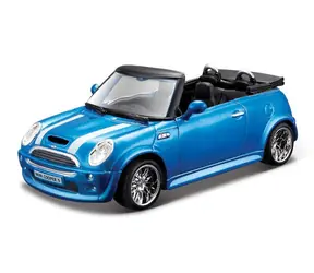 Bburago MINI COOPER S Cabriolet niebieski metalik 1:32 / od 3 lat
