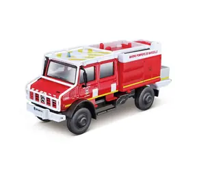 Bburago EMERGENCY Pojazd ratunkowy - Mercedes-Benz Unimog U5023 / 1:50 / od 3 lat