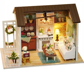 Salon KIK z oświetleniem LED model DIY / od 8 lat