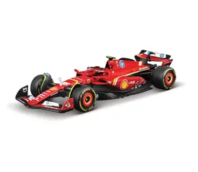 Bburago RACE Formula F1 w ozdobnym pudełku - Ferrari SF-24 (2024) # 55 Carlos Sainz / 1:43 / od 14 lat