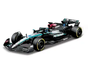 Bburago RACE Formula F1 w ozdobnym pudełku - Mercedes- AMG Petronas W15 (2024) #63 G.Russell / 1:43 / od 14 lat
