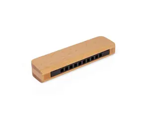 Bigjigs Toys Drewniana harmonijka naturalna / od 3 lat