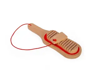 Zabawki Bigjigs Drewniane guiro naturalne / od 18 miesięcy