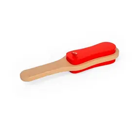 Drewniane kastaniety z rączką Bigjigs Toys / od 18 miesięcy