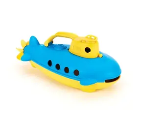 Łódź podwodna Green Toys z żółtym uchwytem / od 6 miesięcy