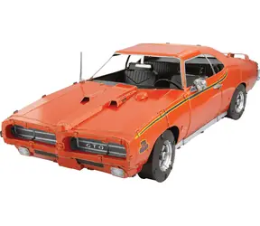 Puzzle 3D Metal Earth Pontiac GTO Judge z 1969 roku / 120 elementów / od 14 lat