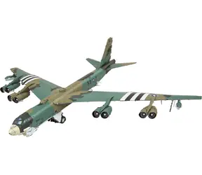 Puzzle 3D Metal Earth bombowiec B-52 Stratofortress / 111 elementów / od 14 lat