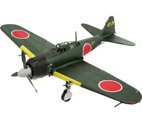 Puzzle 3D Metal Earth Mitsubishi Zero / 57 elementów / od 14 lat