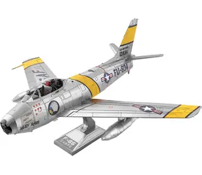 Puzzle 3D Metal Earth F-86 Sabre / 46 elementów / od 14 lat