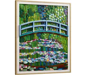 LEGO® Art 31220 Claude Monet - Most NAD stawem z liliami wodnymi / Liczba elementów: 3179 / od 18 lat