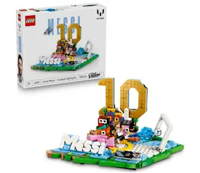 LEGO® Editions 43011 Lionel Messi - Chwile gwiazdy futbolu / Liczba elementów: 500 / od 10 lat