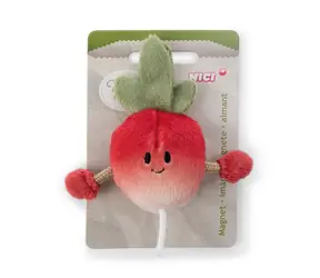 Nici GREEN Mini magnes Rzodkiewka 7 cm / od 3 lat