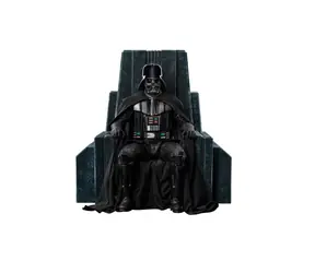 Statua Dartha Vadera na tronie Iron Studios - seria „Gwiezdne wojny: Obi-Wan Kenobi” - skala artystyczna 1/10