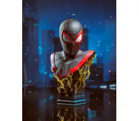 Diamond Select Miles Morales - Spider-Man - Legendy w 3D popiersie 1/2 - 25 cm