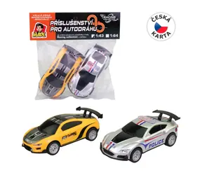 Wykonano 21566 - Tory samochodowe zapasowe 2 szt. / 1:43 / od 3 lat