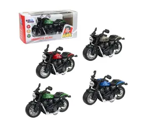 Wykonano 10700 - Motocykl metalowy / tył / 10,5 cm / od 3 lat