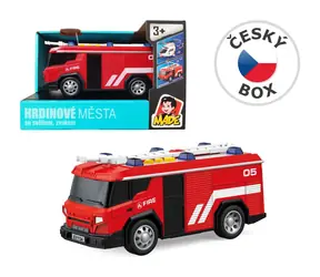 Wykonano 25233 - Wóz strażacki 1:24 z bateriami / od 3 lat