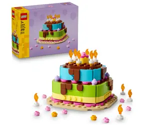 LEGO® Iconic 40815 Tort urodzinowy / Liczba elementów: 219 / od 7 lat
