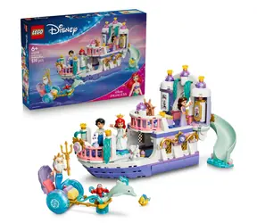 LEGO® Disney™ 43299 Łódź Ariel i królewski ślub / Liczba elementów: 519 / od 6 lat