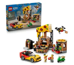 LEGO® City 60496 Dostawa pizzy i pojazdy / Liczba elementów: 494 / od 6 lat
