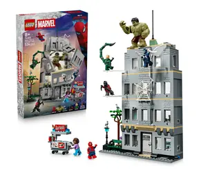 LEGO® MARVEL 76350 Epickie starcie: Spider-Man kontra Hulk / Liczba elementów: 534 / od 8 lat