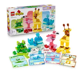 LEGO® DUPLO® 10472 Zabawny budynek ze zwierzętami / Liczba elementów: 94 / od 3 lat