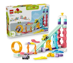LEGO® DUPLO® 10478 Kreatywne rampy z samochodami 3 w 1 / Liczba elementów: 111 / od 3 lat