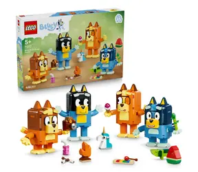 LEGO® Bluey 11217 Bluey i jej klockowa rodzina / Liczba elementów: 466 / od 5 lat