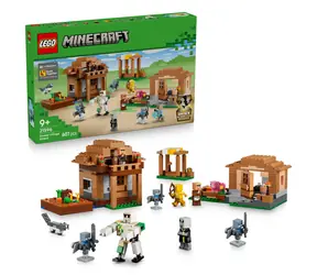 LEGO® Minecraft® 21596 Atak magów na wioskę / Liczba elementów: 607 / od 9 lat