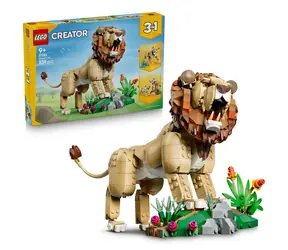 LEGO® Creator 3 w 1 31386 Dzikie zwierzęta: Majestatyczny lew / Liczba elementów: 839 / od 9 lat