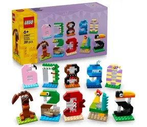 LEGO® Iconic 40807 Numery urodzinowe / Liczba elementów: 281 / od 6 lat