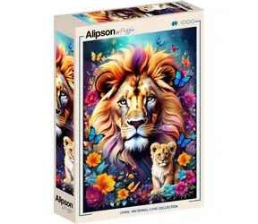 ALIPSON Puzzle Mother's Love: Lwy / 1000 elementów / od 14 lat